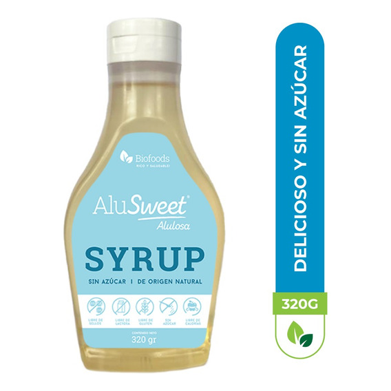 Alusweet Syrup Alulosa Sin Azúcar