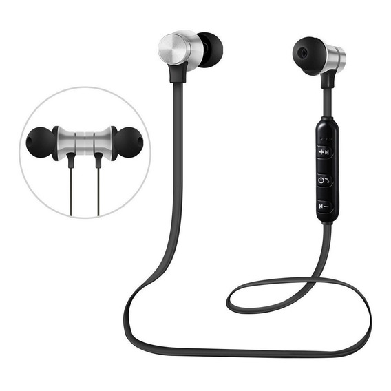 Audífonos, Auriculares Bluetooth 4.1 Magnéticos, Black