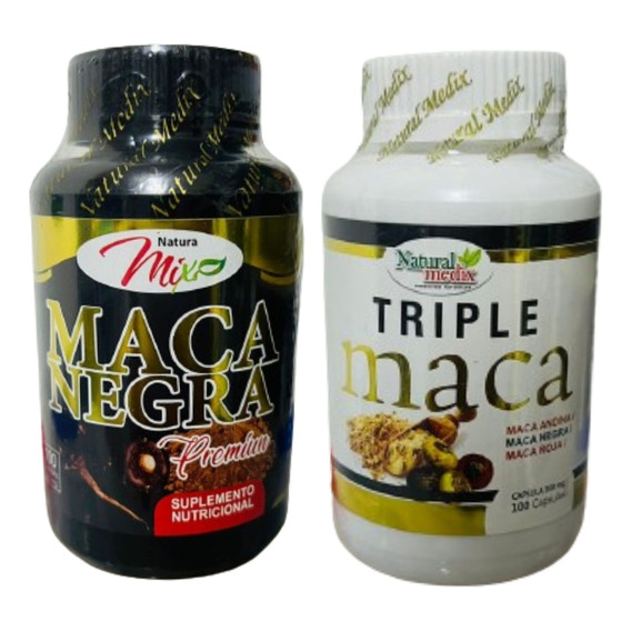 Maca Negra + Triple Maca - Unid - Unidad a $331