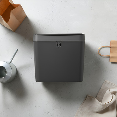 Cesto Crippa Polipropileno Premium 5l 403034-045 Bazarnet. P Gris Oscuro