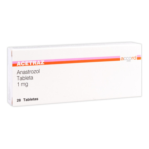 Anastrozol 1 Mg Acetraz Caja Con 28 Tabletas Accord Farma