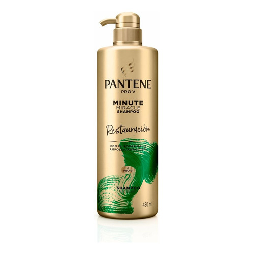  Pantene Shampoo Restauracion 3 Minute Miracle 480 Ml