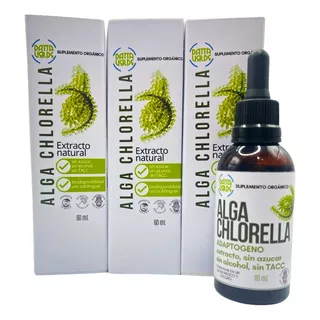 Alga Chlorella Clorela Combo Pack 180ml