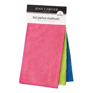 Set X 3 Paños De Cocina Super Absorbentes Jean Cartier