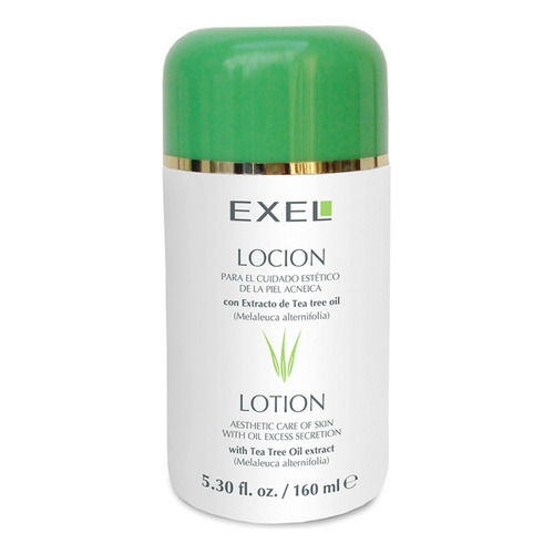 Locion Tea Tree Oil Profecional Exel Para Piel Acneica 160ml Momento de aplicación Día/Noche Tipo de piel Grasa