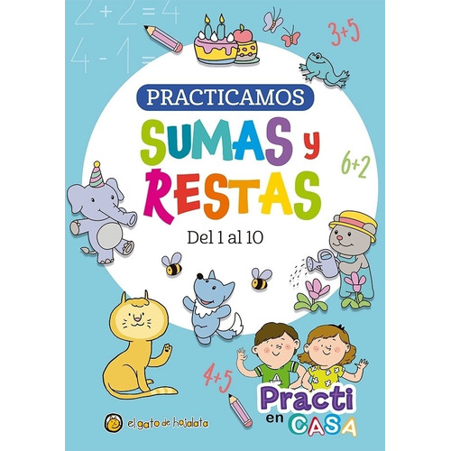 Libro Infantil Practi: Sumas Y Restas - Aprendizaje