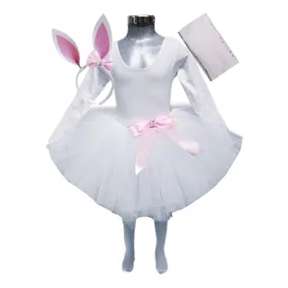 Disfraz De Conejita Para Niña Con Tutú Para Primavera Conejo 