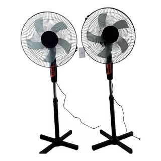 2 Ventiladores De Piso 5 Aspas 4 Marchas 3 Velocidades Fs40