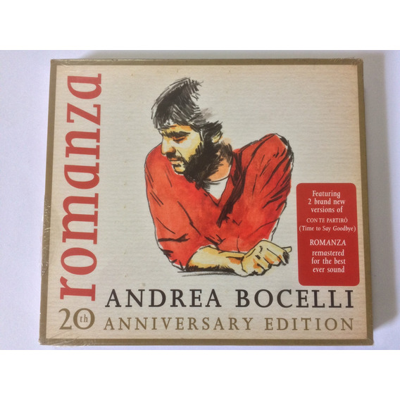 Cd Andrea Bocelli Romanza 20th Anniversary Edition