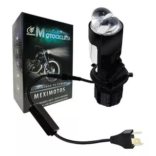 Foco Proyector Bi-led Csp H4 8000 Lm Tipo Lupa Auto Moto 1pz