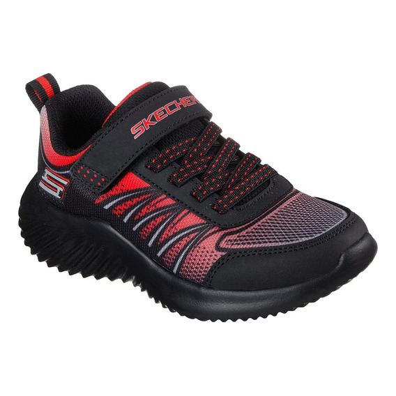 Zapatillas Skechers Bounder Zatic Niños 403737l-bkrd