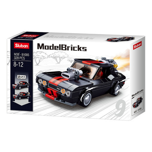 Sluban - Modelbricks Auto Modificado 2 En 1. 328 Piezas