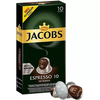 Cápsulas Nespresso Compatibles Café Jacobs Espresso Intenso