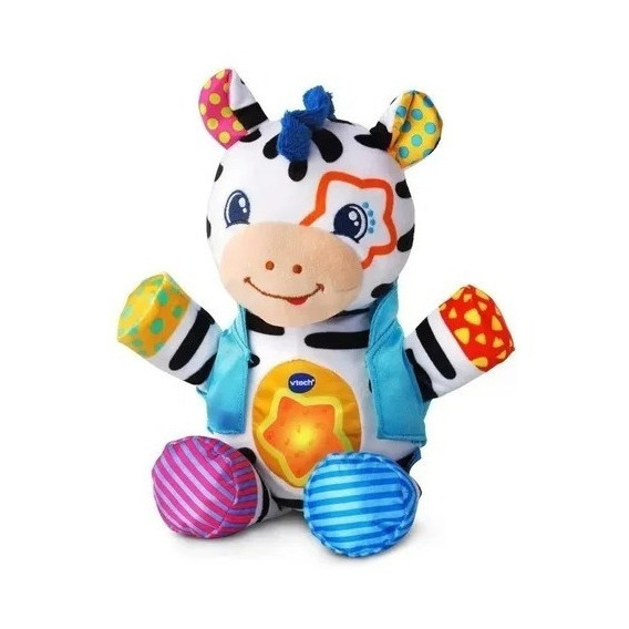 Cebra De Peluche Interactiva Vtech Luz Y Sonido Cadia