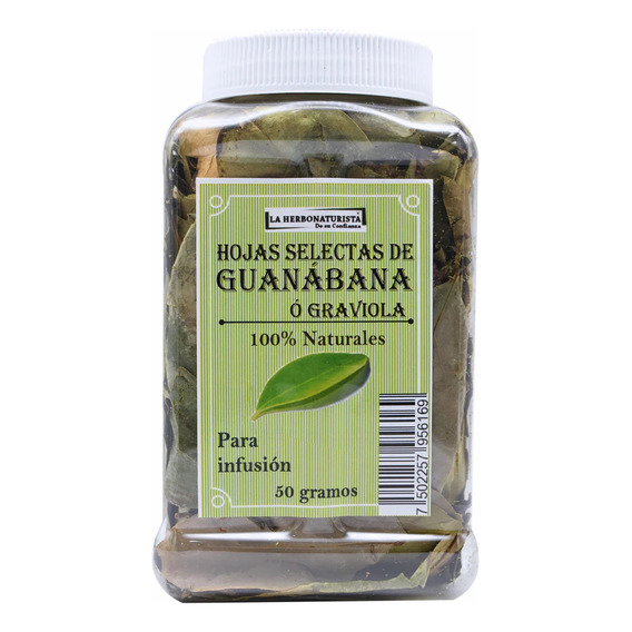 Guanabana Hojas 50 Grs Naturales