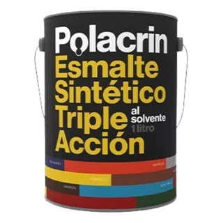 Esmalte Sintetico Polacrin Triple Accion Protec Super 4 Ltr