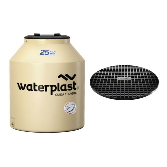 Tanque Tricapa De Agua Waterplast 500 Litros + Base Soporte