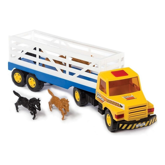 Camion Transporte De Animales Lionel´s N211 Color Amarillo