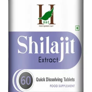 Shilajit Extract Quick Dissolving Tablets, Much Power