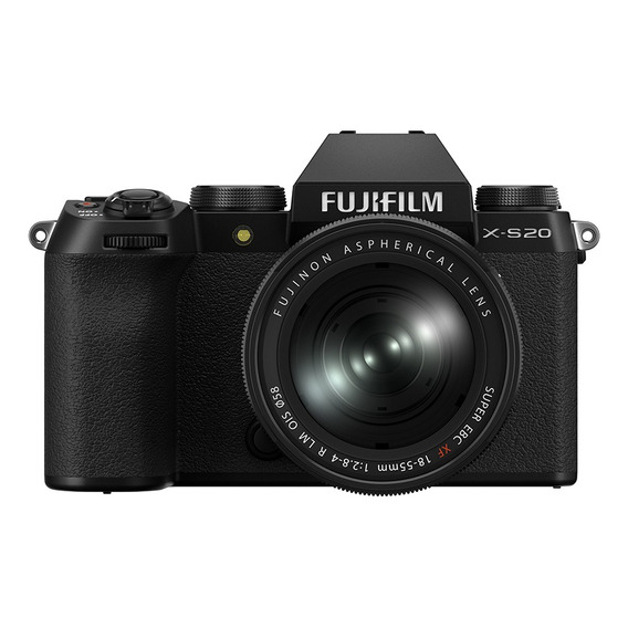 Cámara Fujifilm X-s20 Negra + Xf18-55mm
