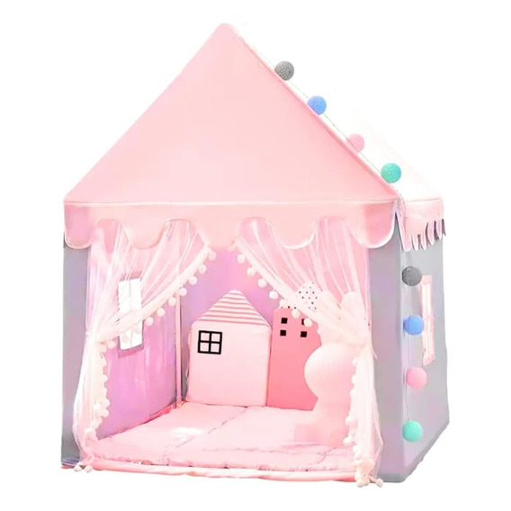 Carpa Casa Para Niñas Niños Carpa Plegable Princesa Juguete