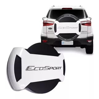 Capa Protetora Estepe Ecosport 2013 Até 2019 Branco Artico