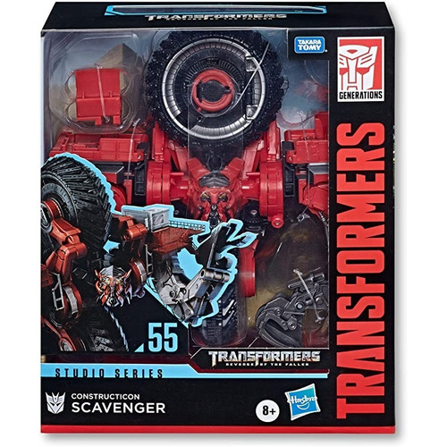  Hasbro Transformers Figura Acción Scavenger Constructicon 8+
