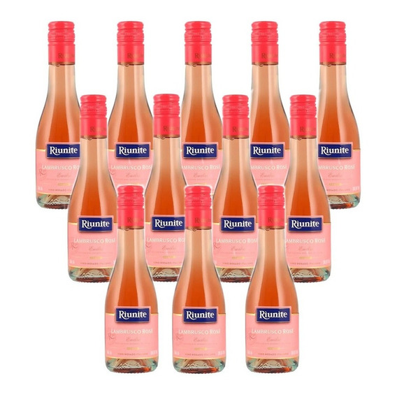 Vino Rosado Riunite Lambrusco 187 Ml (12 Pack)