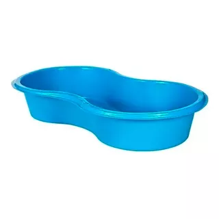 Piscina Banheira P/ Box De Banheiro Feijao 50l Azul