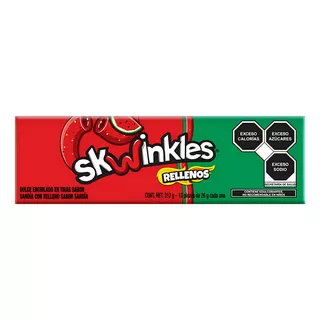 Skwinkles, 12 Pzs Dulce Enchilado Rellen - g a $158