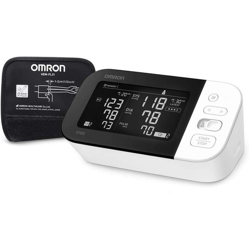 Tensiómetro digital de brazo automático Omron HEM-7342T-Z/BP7450