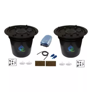 Cultivo Hidroponia Duo Eco Balde 10l Dwc Indoor Hidroprof