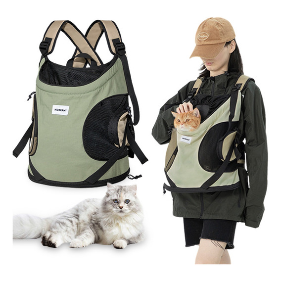 Mochila Transportadora Para Perros Gatos Pequeña Mascotas 