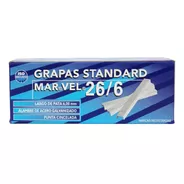 Grapa Estandard  Marvel 26/6 Caja Con 5000 Pz Standard