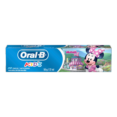 Pasta dental infantil Oral-B Kids Minnie en crema sin gluten 50 g