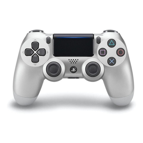 Joystick inalámbrico Sony PlayStation Dualshock 4 ps4 silver