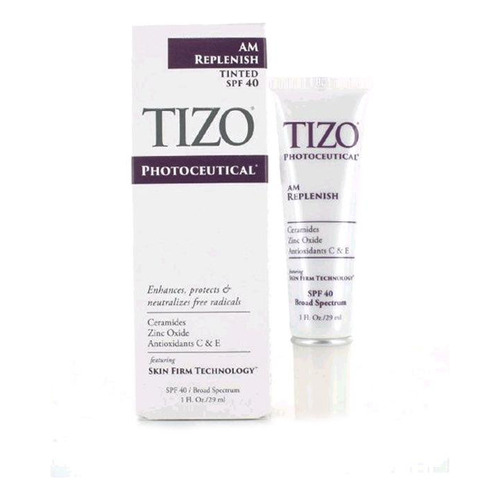 Tizo Photoceutical Am Replenish Fps40 Con Color 29ml