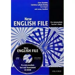 New English File Pre Intermediate- Tch S & Test  P, De Oxenden,clive & Others. Editorial Oxford University Press En Inglés