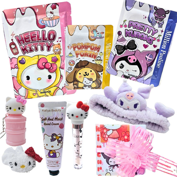 Box Skincare Kwaii Todas Las Edades Personajes Kuromi Cute