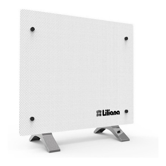 Panel Calefactor De Vidrio Liliana Ppv200 Con Termostato Cuo