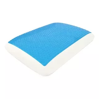 Almohada Theramart Theragel Tm110 Tradicional 60 cm x 14 cm Azul