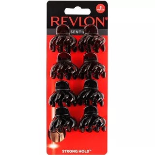 Pinches Revlon Essentials Tiny Octopus Clips 8un