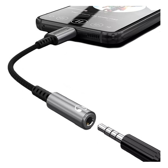 Adaptador De Auriculares Hifi Jack 3.5 A Tipo C Para Celular