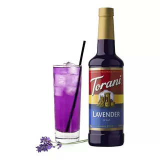 Torani Jarabe Para Bebidas Sabor Lavanda 750ml