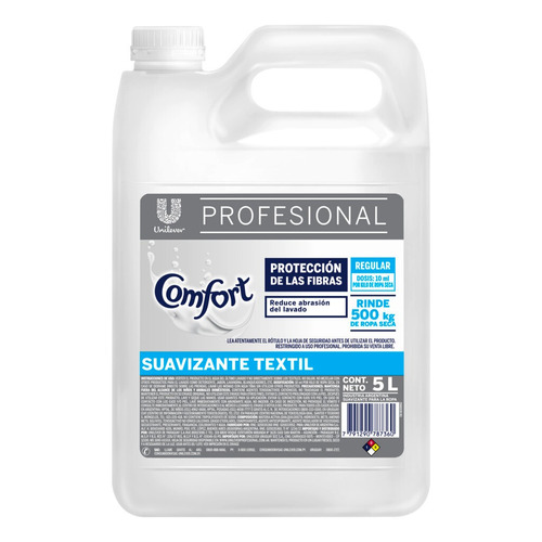 Suavizante Comfort Profesional Classic en botella 5 L