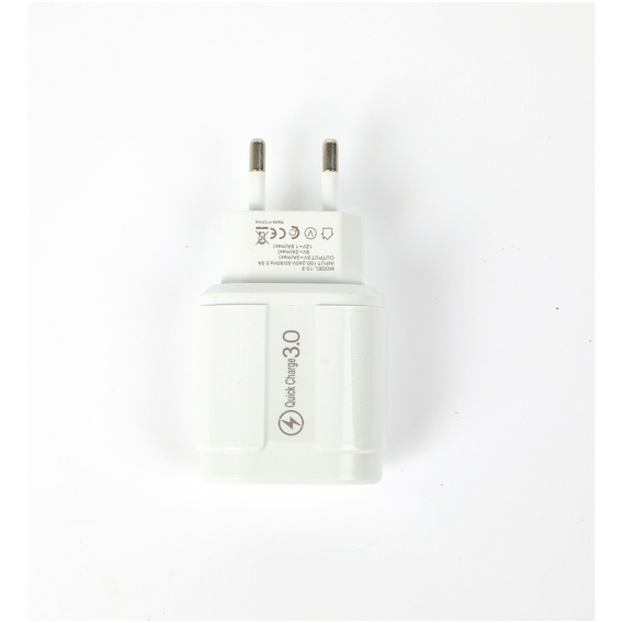 Cargador Celular Dk-c01 Carga Rapida 3.0a Con Cable Usb Tip Color Blanco