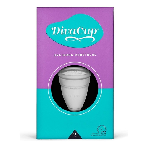 Diva Cup Modelo 2 Copa Menstrual Reusable Color Blanco