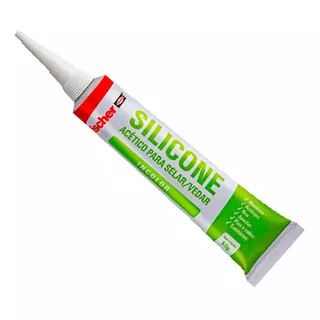 Silicone Incolor Bisnaga 50g Fischer Com Bico Dosador