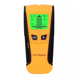 Detector Escáner Pared 3 En 1 (metal, Madera, Cable En Vivo)