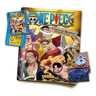 Álbum Do One Piece Novo Oficial Panini + Figurinhas !